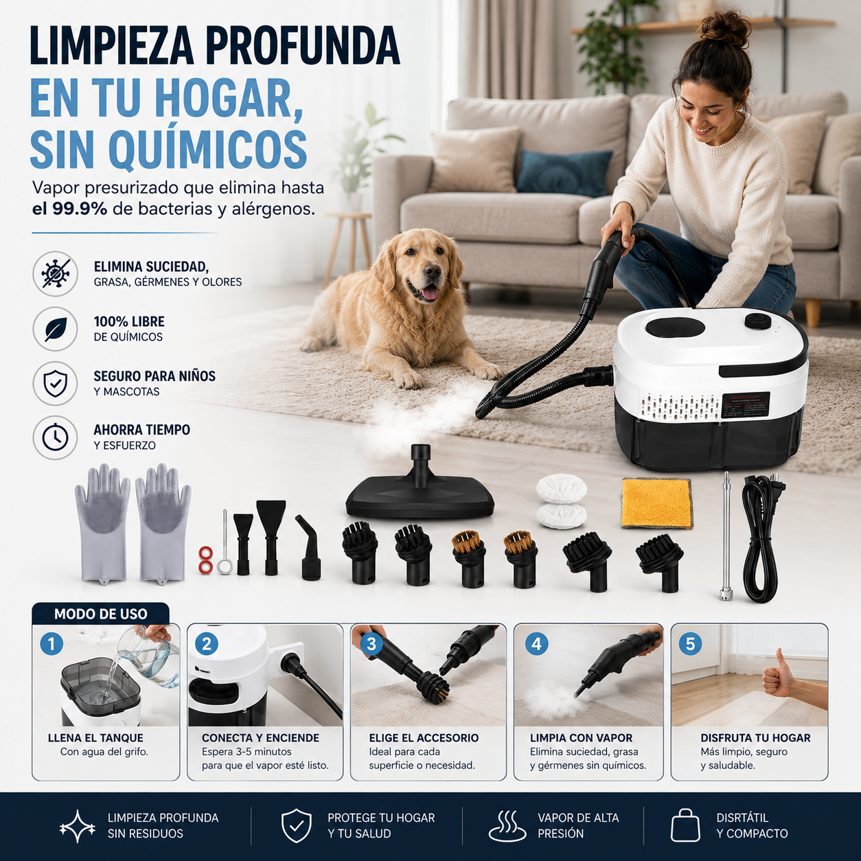 Limpiador a Vapor X14