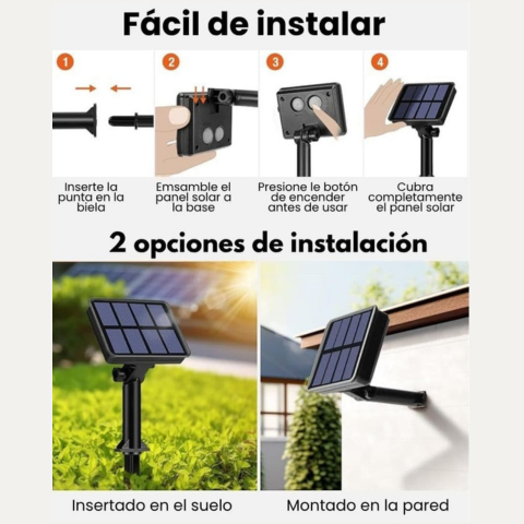 Luces Navideñas Solares  Iluminá tu Navidad