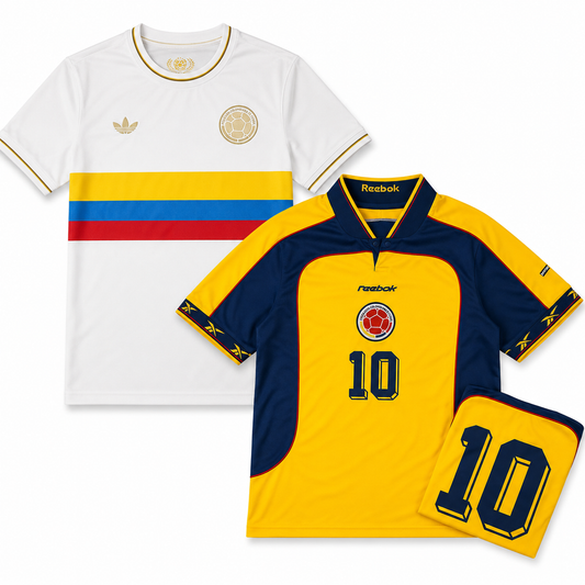 Pack Camisetas Colombia Bordadas