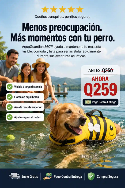 Chaleco Salvavidas Perro